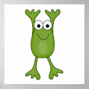 Poster sapo engraçado
