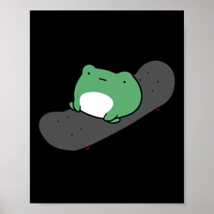 Poster Sapo Fofo de Skate