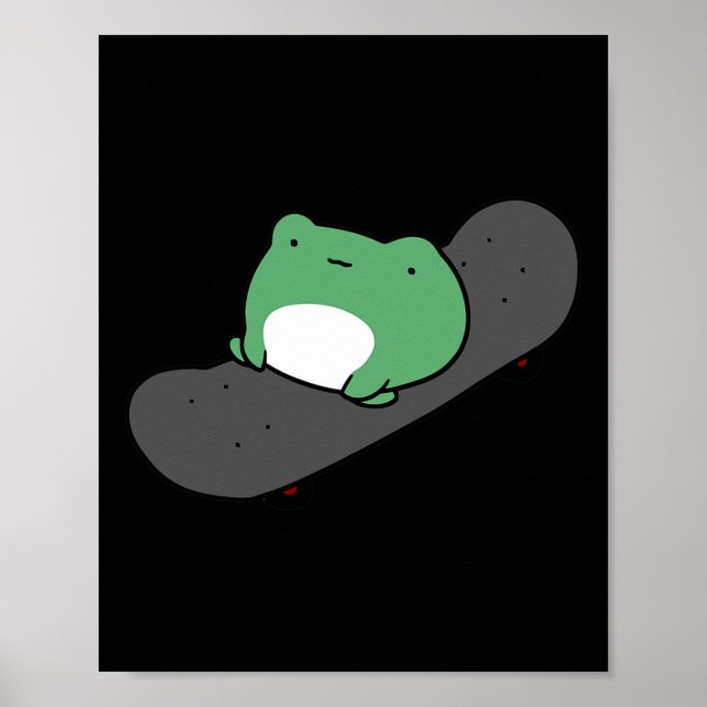 Poster Sapo Fofo de Skate (Frente)