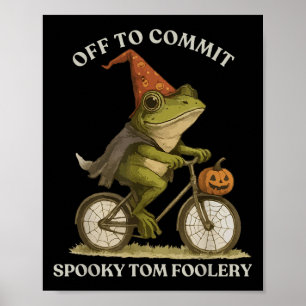 Poster Sapo Whimsical Para Cometer O Tom Foolery Para