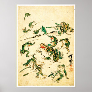 Poster Sapos malvados