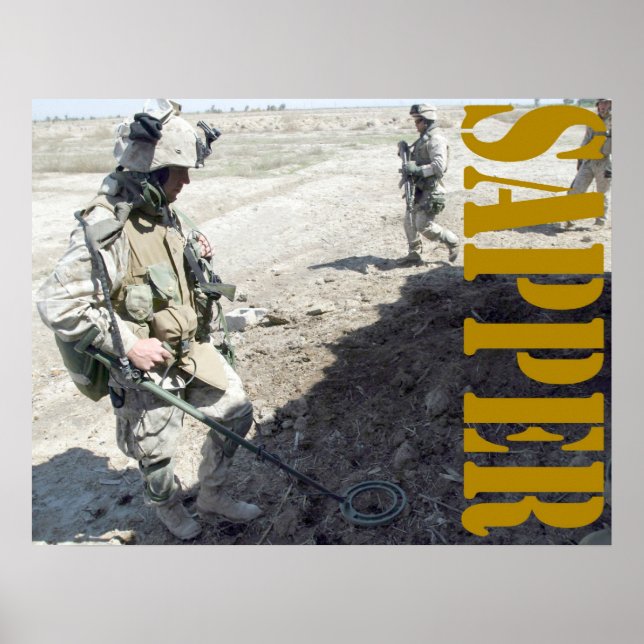 Poster Sapper (Frente)