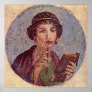 Poster Sappho de Pompeii