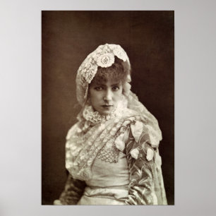 Poster Sarah Bernhardt no papel de Marion Delorme