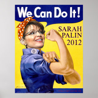 Póster Sarah Palin Podemos Fazer Isso