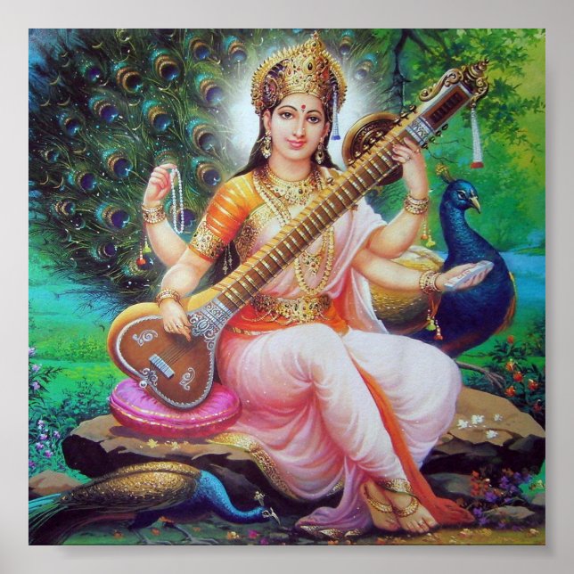 Póster saraswati (Frente)