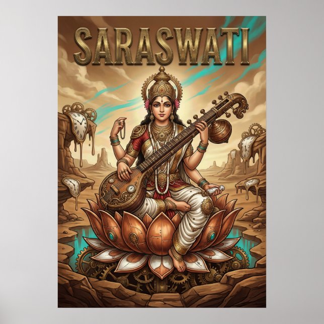 Poster Saraswati V02 (Frente)