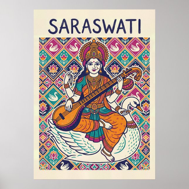 Poster Saraswati V08 (Frente)