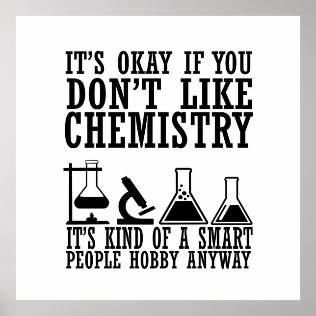 Poster sarcasm chemistry (Frente)