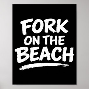 Poster Sarcasmo engraçado piada humor praia conversa