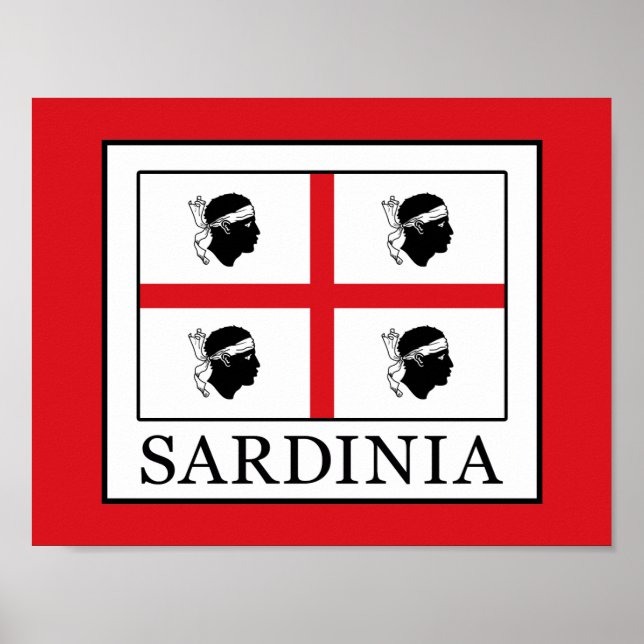 Poster Sardenha (Frente)