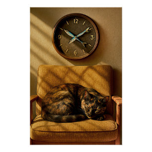 Póster Sardine O'clock Dreamtime – Arte Surrealista de Ga