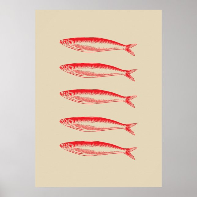 Poster Sardinha Pescador (Frente)
