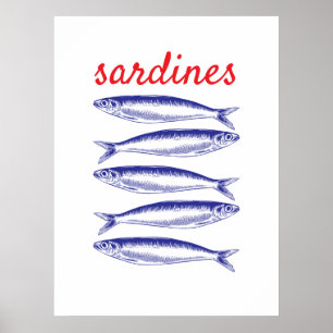 Poster Sardinhas