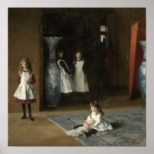 Poster Sargent - As Filhas De Edward Darley Boit 1882
