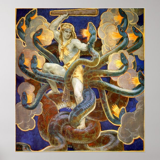 Poster Sargent - Hércules 1921 (Frente)