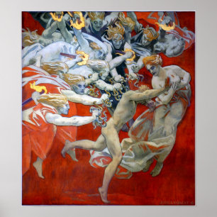 Poster Sargent - Orestes Perseguidos Pelos Séculos De 19