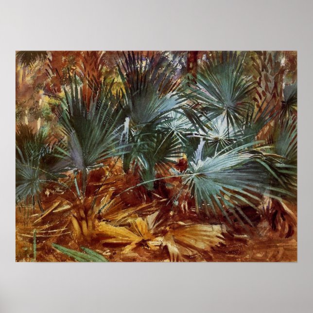 Poster Sargent - Palmettos (Frente)