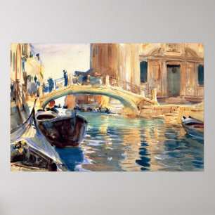 Poster Sargent - Ponte San Giuseppe Di Castello Veneza