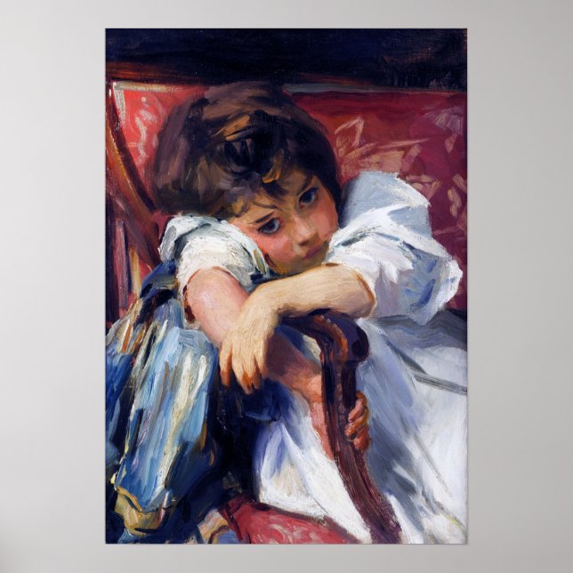 Poster Sargent - Retrato De Uma Criança (Frente)