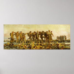 Poster Sargent - Soldados gaseificados