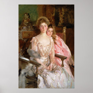 Poster Sargent - Sra. Warren (Gretchen Osgood) e Filha