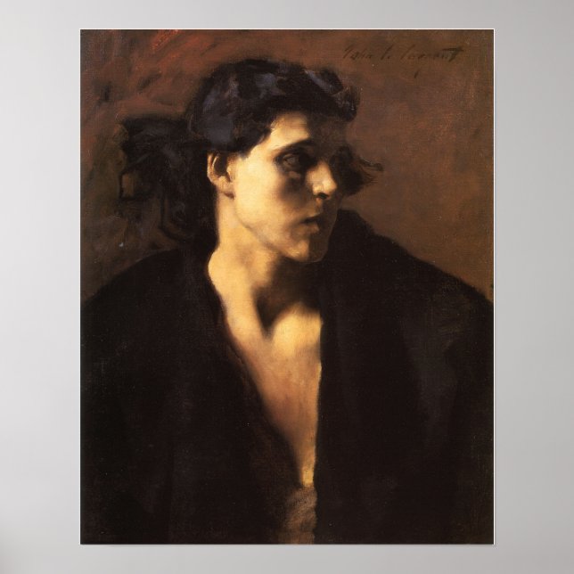Poster Sargent - Uma Mulher Espanhola 1882 (Frente)