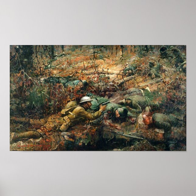 Poster Sargento Alvin York (Frente)