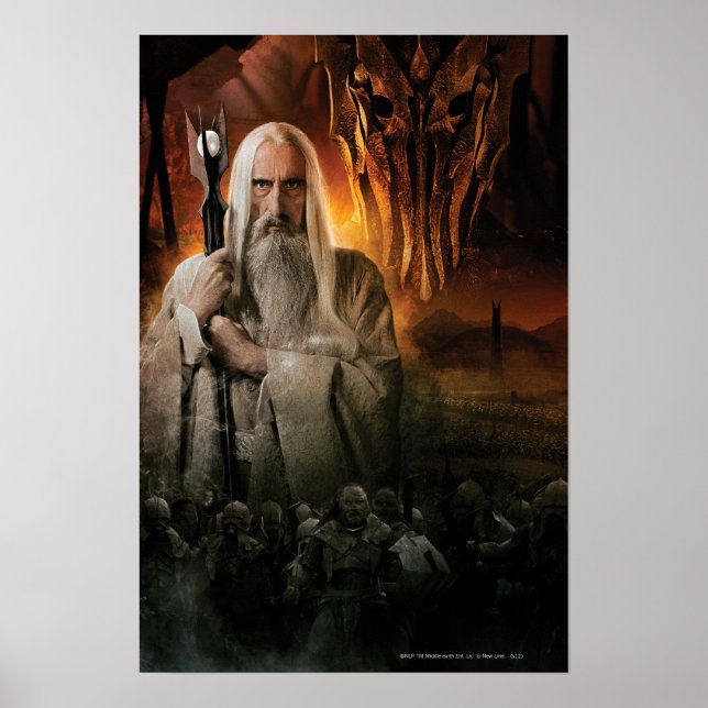 Póster SARUMAN™ e Foes (Frente)