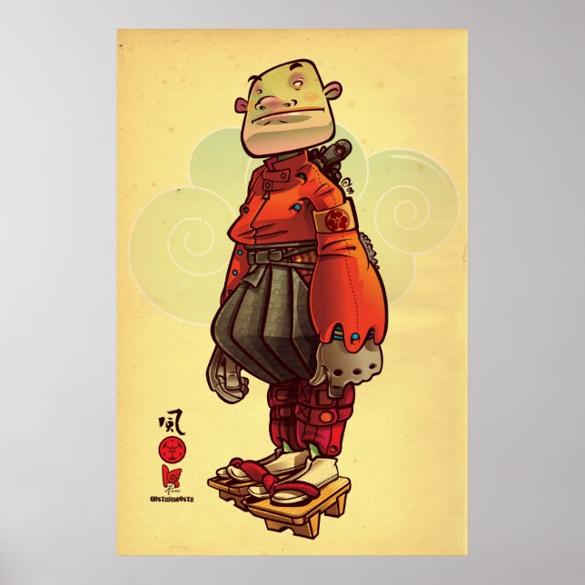 Poster Sasaki Kojiro (Frente)