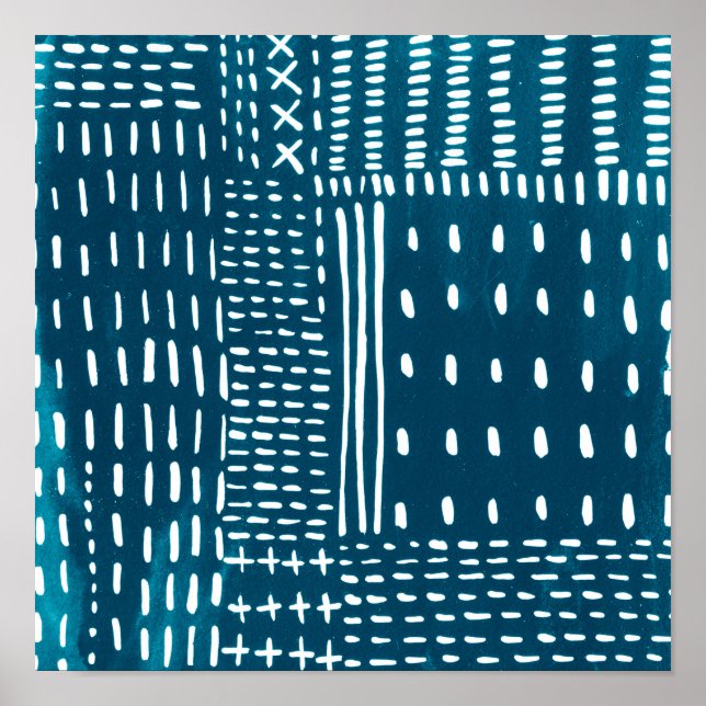 Poster Sashiko Stitches (Frente)