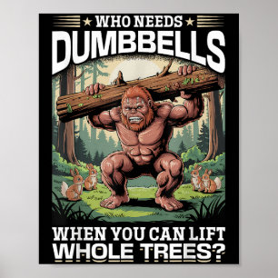 Poster Sasquatch Bigfoot