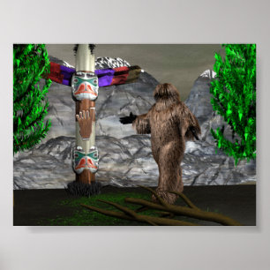 Póster sasquatchposter