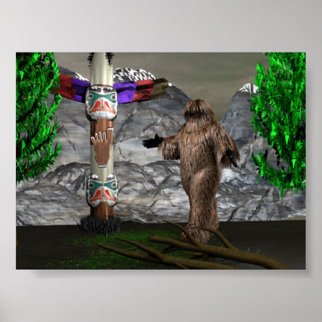 Póster sasquatchposter (Frente)