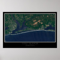 Satélite da Flórida - Ilhas do Golfo