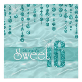 Póster Satin Jewel Sweet, 16.ª ID Teal260