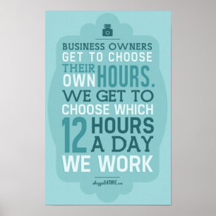 Póster Sátira da loja - humor para fotógrafo