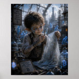 Poster Satisfação / Inspetor Têxtil / Fábrica de Vidro