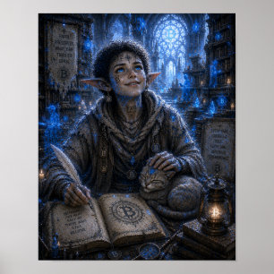 Poster Satisfação / Zelador / Biblioteca Sagrada