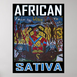 POSTER SATIVA AFRICANA