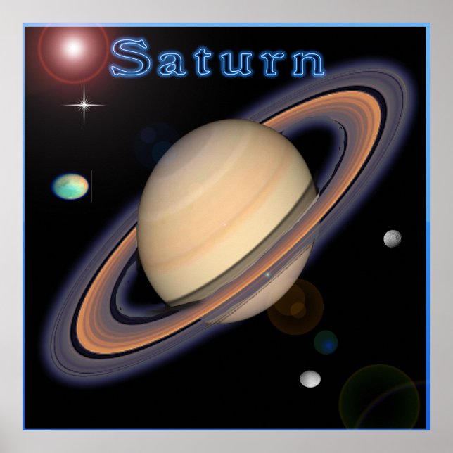 Poster Saturn (Frente)