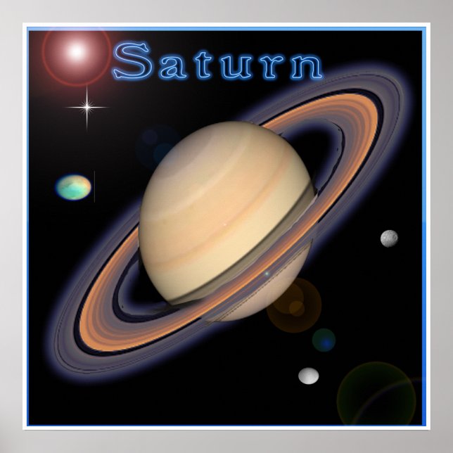 Poster Saturn (Frente)