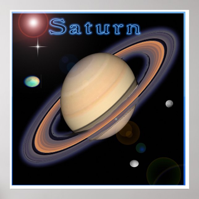 Poster Saturn (Frente)