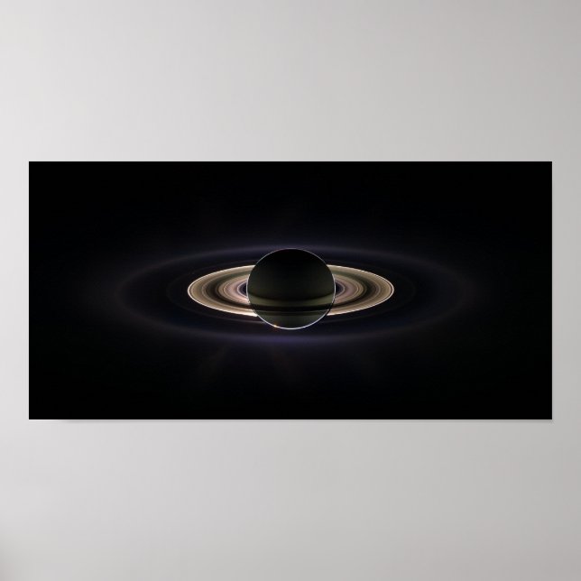 Poster Saturn Aglow (Frente)