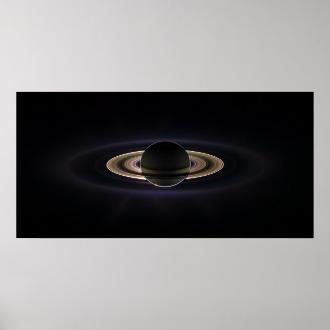 Poster Saturn Eclipse (Frente)