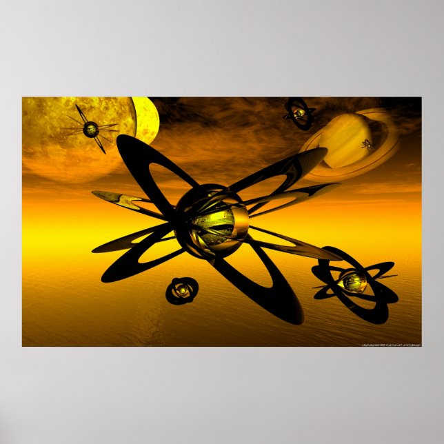 Póster saturnlike (Frente)