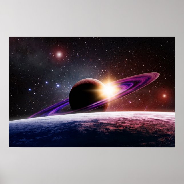 Poster Saturno (Frente)