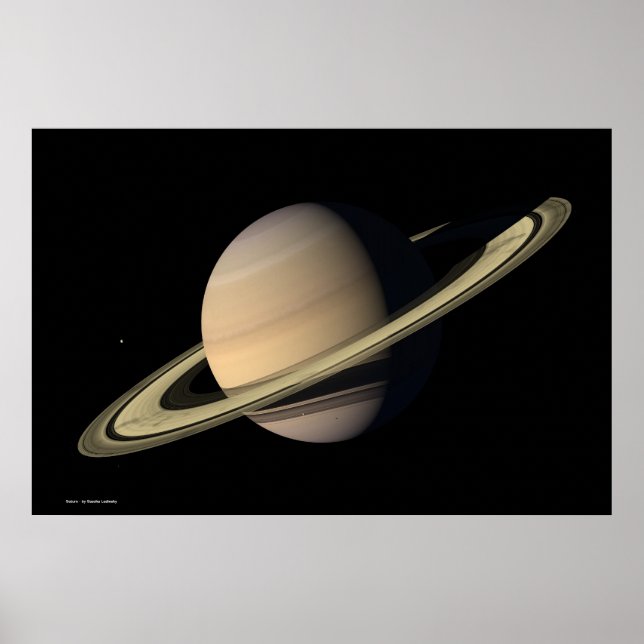 Póster Saturno (Frente)