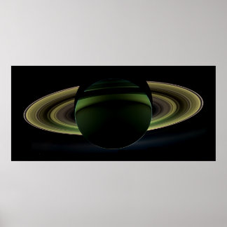 Póster Saturno - Um Esplendor raramente visto
