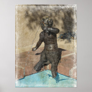 Póster Satyr Fountain